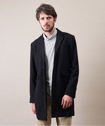 メンズのチェスターコート ブラック 黒色系 ファッション通販 Zozotown