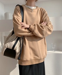 ビッグシルエットクルーネックスウェット