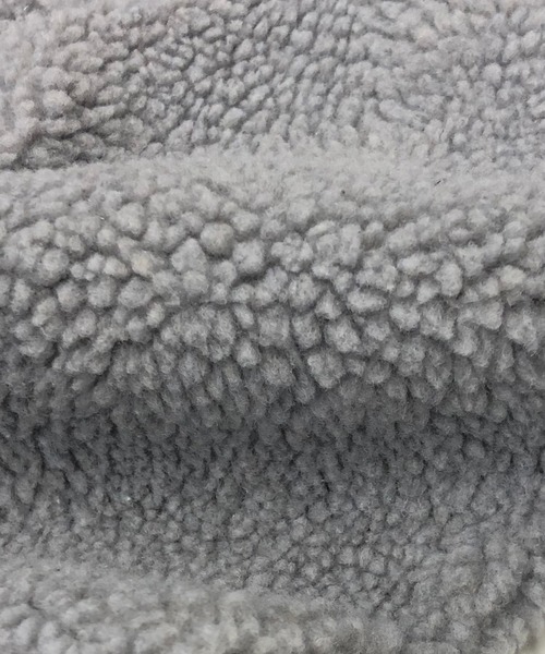 ADMIX/ATELIER SAB MEN（アドミックスアトリエサブメン）の「【no sweat.×ADMIX/ATELIER SAB MEN】コラボ ユニセックス もこもこ ボアフリース ルーズサイズ プル パーカー（パーカー・メンズ・オリーブ/グレー/ベージュ/ブラック/ネイビー/ホワイト・48/50/52）」の16枚目の写真