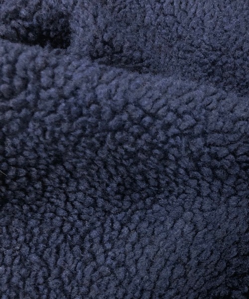 ADMIX/ATELIER SAB MEN（アドミックスアトリエサブメン）の「【no sweat.×ADMIX/ATELIER SAB MEN】コラボ ユニセックス もこもこ ボアフリース ルーズサイズ プル パーカー（パーカー・メンズ・オリーブ/グレー/ベージュ/ブラック/ネイビー/ホワイト・48/50/52）」の11枚目の写真