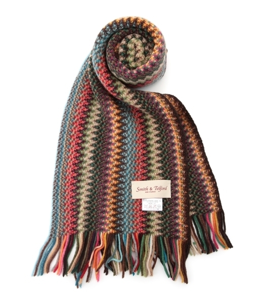 BEAMS bPr Cashmere ビームス カシミヤ マフラー 男女兼用 BEAMS（ビームス）カシミヤ リバーシブル マフラー