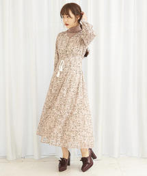 シアーフラワーワンピース Titty Co Titty Co Online Store ティティーアンドコーオンラインストア