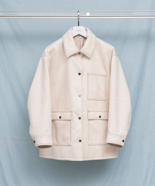 MAISON SPECIAL（メゾンスペシャル）の「Vegan Suede Blouson
