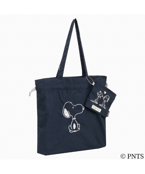ピーナッツ スヌーピー ファーロン アクセサリー スヌーピー エコバッグ エコバッグ サブバッグ Jewelna Rose ジュエルナローズ のファッション通販 Zozotown