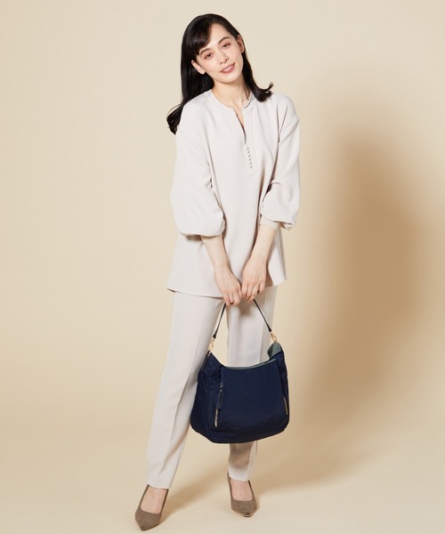 MONICA(モニカ)の「ナイロン2WAYショルダーバッグ(ショルダーバッグ・レディース・ブラック/ネイビー/ベージュ/カーキ/ピンク・FREE)」の13枚目の写真