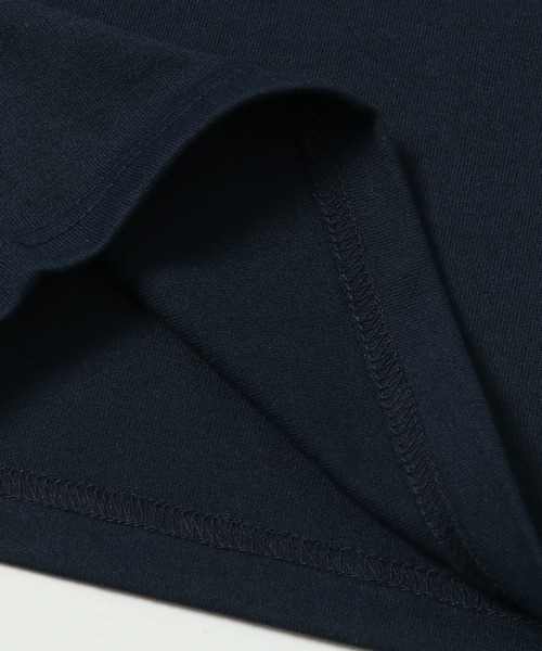 KRIFF MAYER Kid's Collection（クリフメイヤーキッズコレクション）の「UVカットさらロゴTEE（Tシャツ/カットソー・キッズ・オフホワイト/ライトグリーン/ネイビー/サックスブルー・120/130/160/140/170/150）」の9枚目の写真