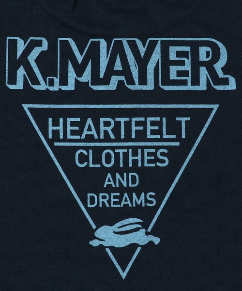 KRIFF MAYER Kid's Collection（クリフメイヤーキッズコレクション）の「UVカットさらロゴTEE（Tシャツ/カットソー・キッズ・オフホワイト/ライトグリーン/ネイビー/サックスブルー・120/130/160/140/170/150）」の10枚目の写真