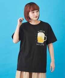 CUBE SUGAR（キューブシュガー）の「WEB限定 USコットン BEERポケット Tシャツ ユニセックス（Tシャツ/カットソー）」