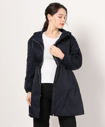 国内正規店購入*モンクレールALFIRK 0 MONCLER (モンクレール) 無地 フード ウエストギャザー ダブル