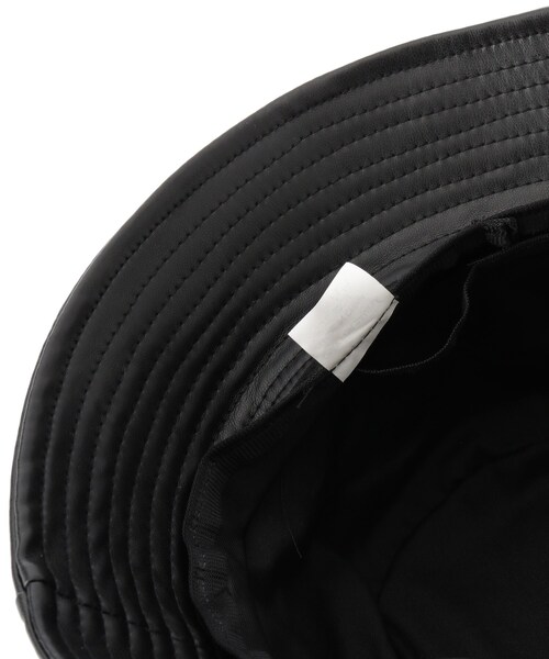 THE SHOP TK (ザ ショップ ティーケー )の「◆【VERY6月号掲載】【抗菌防臭】合皮バケットハット(ハット・レディース・ブラック/オフホワイト・99)」の11枚目の写真