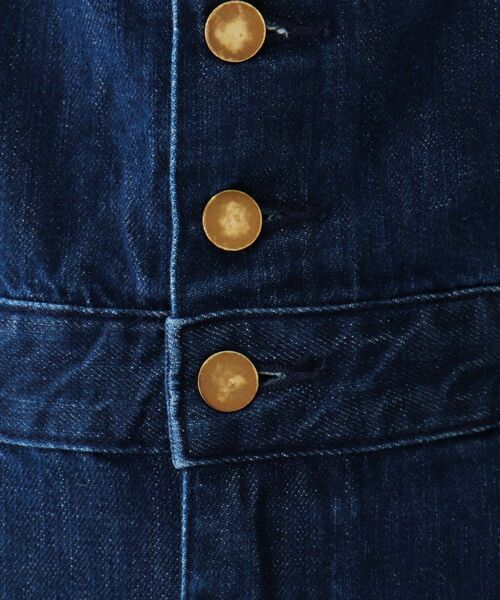 AG by aquagirl（エージーバイアクアガール）の「◆Leeコラボサロペット（サロペット/オーバーオール・レディース・アイボリー/ブルー・36/38）」の14枚目の写真