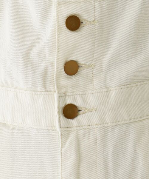 AG by aquagirl（エージーバイアクアガール）の「◆Leeコラボサロペット（サロペット/オーバーオール・レディース・アイボリー/ブルー・36/38）」の8枚目の写真