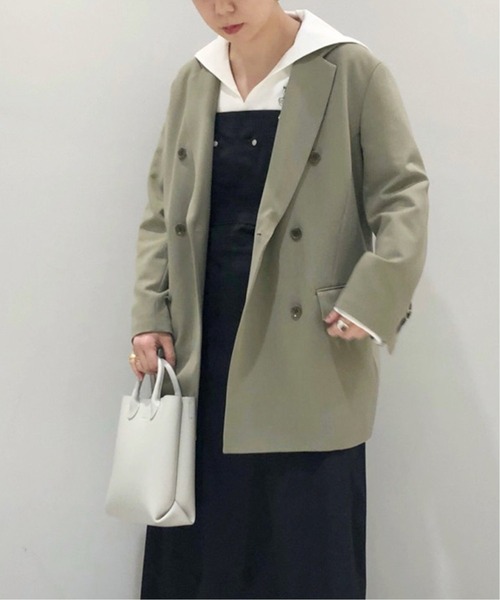 JOURNAL STANDARD（ジャーナルスタンダード）の「コンプレッションジャージーセーラープルオーバー◆2（Tシャツ/カットソー・レディース・ホワイト/ブラック・FREE）」の4枚目の写真