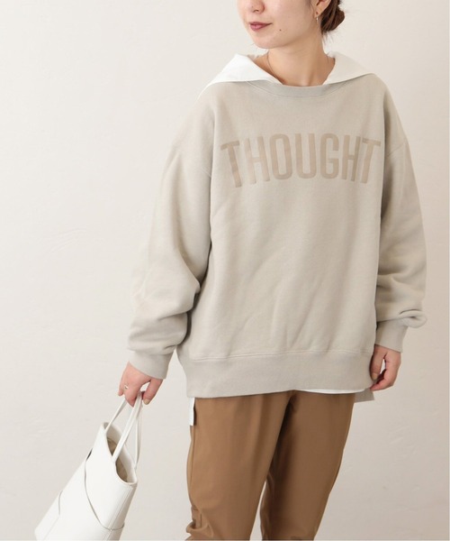 JOURNAL STANDARD（ジャーナルスタンダード）の「コンプレッションジャージーセーラープルオーバー◆2（Tシャツ/カットソー・レディース・ホワイト/ブラック・FREE）」の9枚目の写真