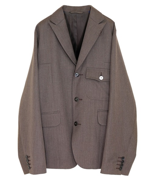 elephant TRIBAL fabrics（エレファントトライバルファブリックス）の「elephant TRIBAL fabrics William 3B JKT（テーラードジャケット・メンズ・ベージュ/ブラウン・FREE）」の2枚目の写真
