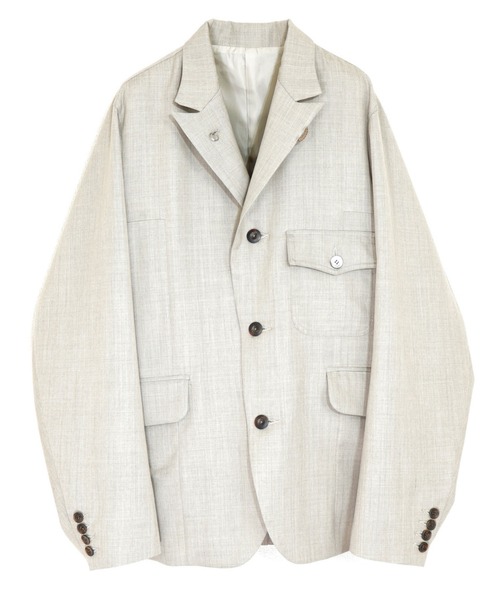 elephant TRIBAL fabrics（エレファントトライバルファブリックス）の「elephant TRIBAL fabrics William 3B JKT（テーラードジャケット・メンズ・ベージュ/ブラウン・FREE）」の5枚目の写真