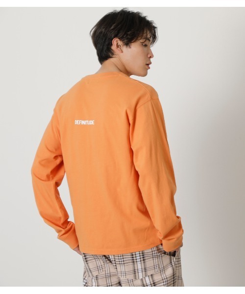 AZUL by moussy（アズールバイマウジー）の「UNALTERABLY PULLOVER/アンオールタラブリィプルオーバー（スウェット・メンズ・ブラック/ホワイト/オレンジ系その他・LARGE/MEDIUM/SMALL）」の10枚目の写真