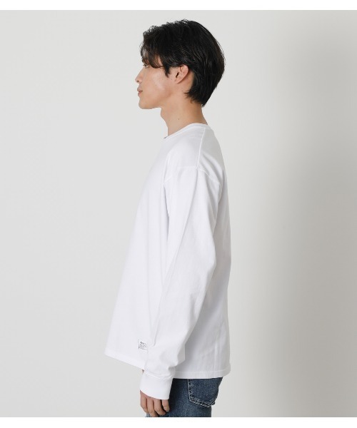 AZUL by moussy（アズールバイマウジー）の「UNALTERABLY PULLOVER/アンオールタラブリィプルオーバー（スウェット・メンズ・ブラック/ホワイト/オレンジ系その他・LARGE/MEDIUM/SMALL）」の21枚目の写真