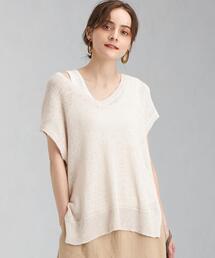 green label relaxing | FFC L/C /NY テープヤーン ベスト(ニット/セーター)