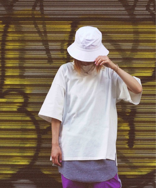 anown（アノン）の「【-anown original-】アンサンブル2点セット オーバーサイズ Tシャツ＆タンクトップ（Tシャツ/カットソー・メンズ・ホワイト/ブラック/アッシュブラウン/ブルー系その他/グレイッシュベージュ・S/M/L/XL）」の11枚目の写真