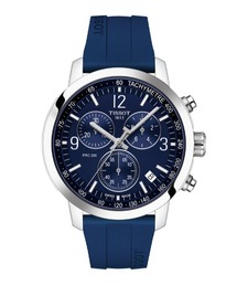 [ティソ] TISSOT PRC 200 クォーツ ブルー文字盤 ラバー