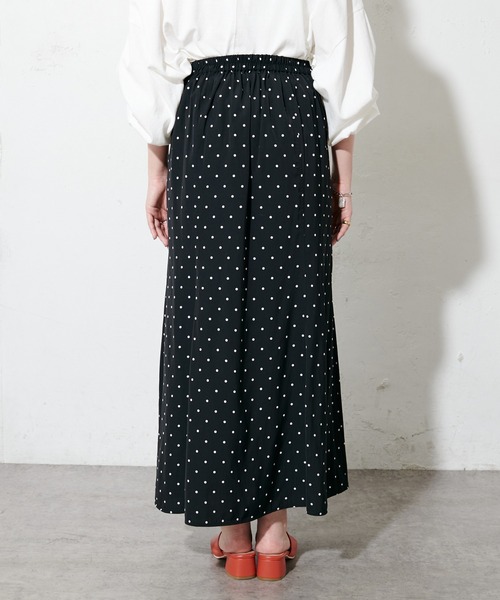 DISCOAT（ディスコート）の「ドットマーメイドスカート（スカート・レディース・ブラック/オフホワイト・FREE）」の18枚目の写真
