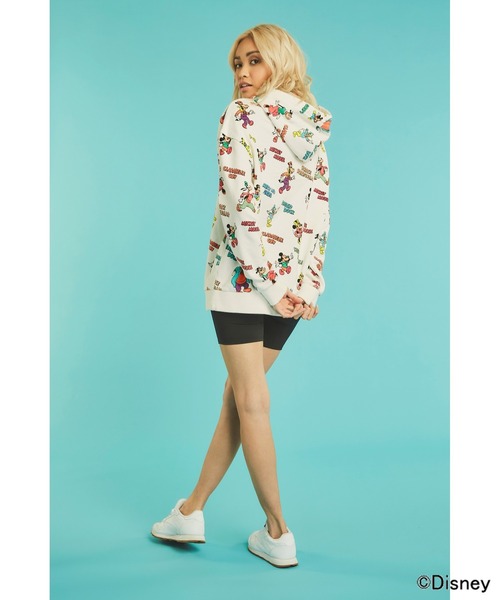 Guess（ゲス）の「GUESS / Mickey & Friends Collection / Hooded Parka（パーカー・メンズ・アイボリー・MEDIUM/X-SMALL/X-LARGE/LARGE/SMALL）」の9枚目の写真