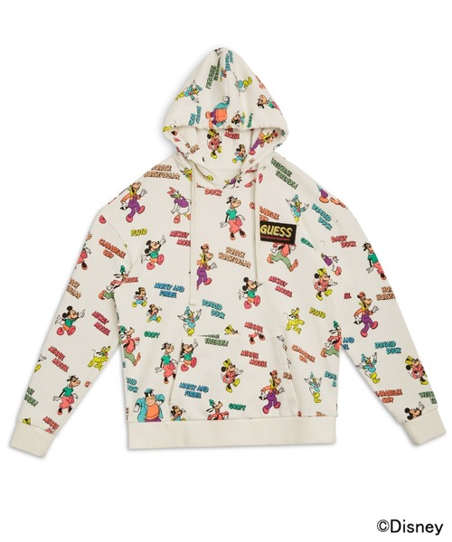 Guess（ゲス）の「GUESS / Mickey & Friends Collection / Hooded Parka（パーカー・メンズ・アイボリー・MEDIUM/X-SMALL/X-LARGE/LARGE/SMALL）」の11枚目の写真