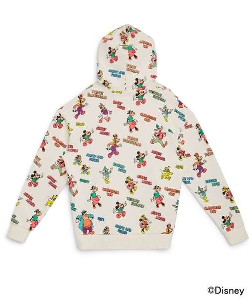 Guess（ゲス）の「GUESS / Mickey & Friends Collection / Hooded Parka（パーカー・メンズ・アイボリー・MEDIUM/X-SMALL/X-LARGE/LARGE/SMALL）」の5枚目の写真