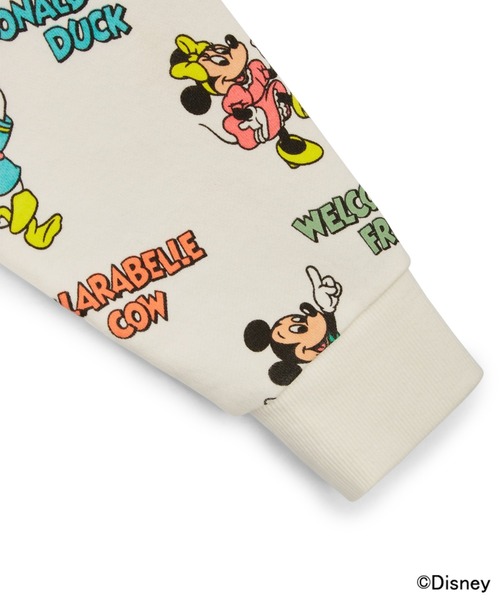 Guess（ゲス）の「GUESS / Mickey & Friends Collection / Hooded Parka（パーカー・メンズ・アイボリー・MEDIUM/X-SMALL/X-LARGE/LARGE/SMALL）」の4枚目の写真