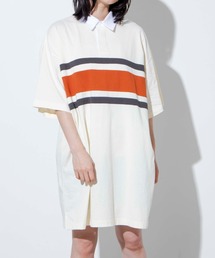 WEGO/ラガーシャツワンピース