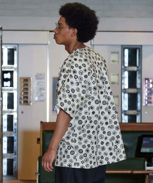 UNPERFECT（アンパーフェクト）の「[WEB限定]UNPERFECT ライオン堂コラボダボシャツ（シャツ/ブラウス・メンズ・ホワイト/ブラック・9）」の5枚目の写真