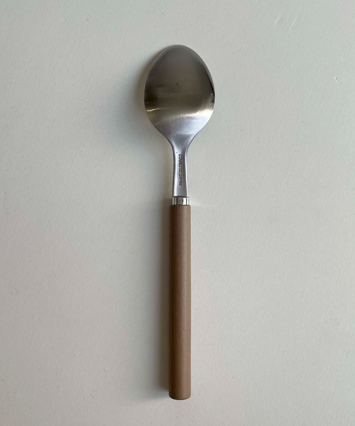 CANAL JEAN（キャナルジーン）の「DULTON　WOOD HANDLE DESSERT SPOON ウッドハンドルデザートスプーン/K21-306（カトラリー・レディース・ベージュ/ネイビー・ONE SIZE）」の4枚目の写真