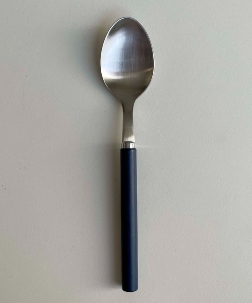 CANAL JEAN（キャナルジーン）の「DULTON　WOOD HANDLE DESSERT SPOON ウッドハンドルデザートスプーン/K21-306（カトラリー・レディース・ベージュ/ネイビー・ONE SIZE）」の5枚目の写真