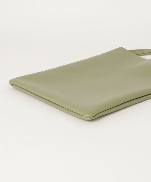 Hawk Company（ホークカンパニー）の「【Hawk Company】エコスプリットレザー ショルダーバッグ 本革 3260（ショルダーバッグ・レディース・ブラック/ブラウン/グレー/ミント・FREE）」の6枚目の写真