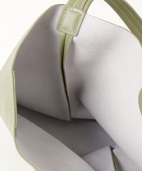 Hawk Company（ホークカンパニー）の「【Hawk Company】エコスプリットレザー ショルダーバッグ 本革 3260（ショルダーバッグ・レディース・ブラック/ブラウン/グレー/ミント・FREE）」の7枚目の写真