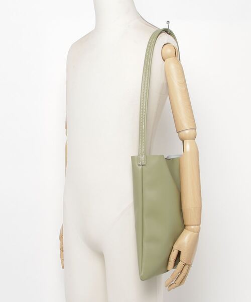 Hawk Company（ホークカンパニー）の「【Hawk Company】エコスプリットレザー ショルダーバッグ 本革 3260（ショルダーバッグ・レディース・ブラック/ブラウン/グレー/ミント・FREE）」の8枚目の写真