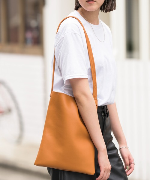 Hawk Company（ホークカンパニー）の「【Hawk Company】エコスプリットレザー ショルダーバッグ 本革 3260（ショルダーバッグ・レディース・ブラック/ブラウン/グレー/ミント・FREE）」の10枚目の写真