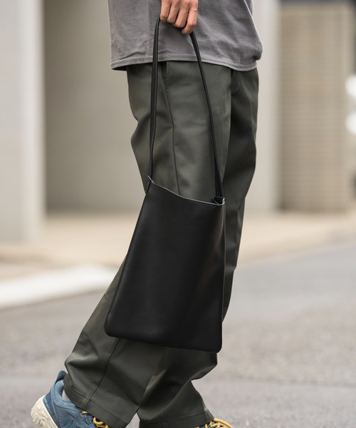 Hawk Company（ホークカンパニー）の「【Hawk Company】エコスプリットレザー ショルダーバッグ 本革 3260（ショルダーバッグ・レディース・ブラック/ブラウン/グレー/ミント・FREE）」の15枚目の写真