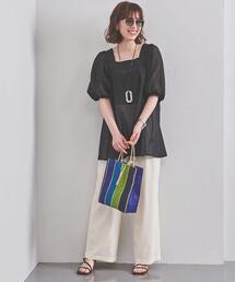 UNITED ARROWS | UWCC エンブロイダリー スクエアネック ブラウス(シャツ/ブラウス)