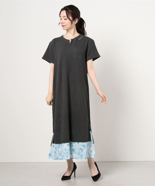 ワッフル タイダイ Waffle Tie アヴィレックス Onepiece Avirex ワンピース Avirex アヴィレックス のファッション ワンピース ワンピース Onepiece Dye