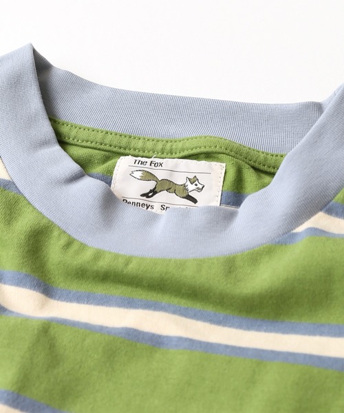 JOURNAL STANDARD relume（ジャーナルスタンダード　レリューム）の「■【PENNYS/ぺニーズ】FOX ボーダーポケットTシャツ■/ワッペン（Tシャツ/カットソー・メンズ・ホワイト/オレンジ/ブルー/グリーン・M/L）」の18枚目の写真