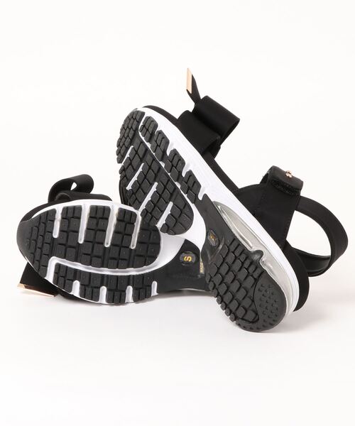 Realta(レアルタ)の「Realta(レアルタ) リボンがかわいいベルクロエアー底スポーツ サンダル(サンダル・レディース・ブラック/ピンク/ネイビー/パープル/アイボリー/グレー/ブルー/ミント・LL/M/S/L)」の10枚目の写真