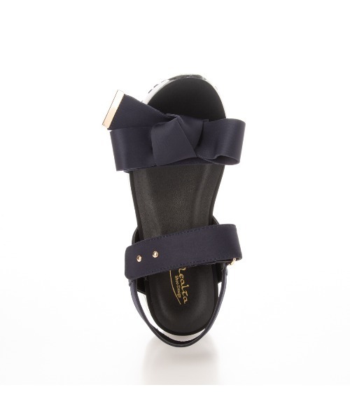 Realta(レアルタ)の「Realta(レアルタ) リボンがかわいいベルクロエアー底スポーツ サンダル(サンダル・レディース・ブラック/ピンク/ネイビー/パープル/アイボリー/グレー/ブルー/ミント・LL/M/S/L)」の20枚目の写真