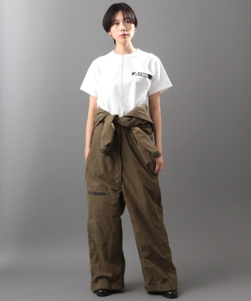 AVIREX(アヴィレックス)の「【AVIREX FLYER'S】フライヤーズティーシャツ/ SS FLYER'S T-SHIRT(Tシャツ/カットソー・レディース・ブラック/オフホワイト/モカ・FREE)」の8枚目の写真