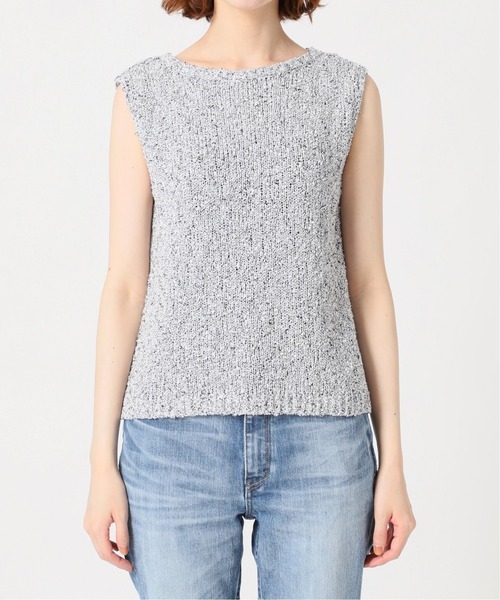 IENA(イエナ)の「Allegro ノースリーブプルオーバー◆(ニット/セーター・レディース・ナチュラル/グリーン・FREE)」の13枚目の写真