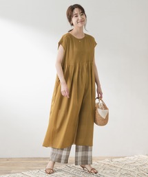 F by ROSSO | F by ROSSO　インド綿ピンタックワンピース(ワンピース)