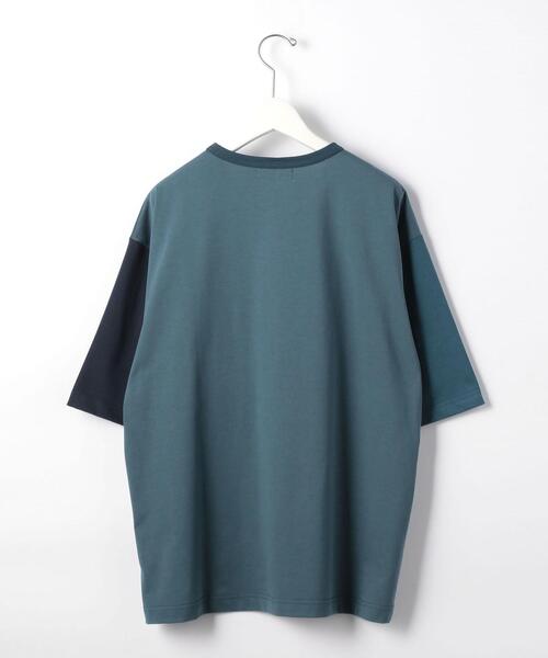 green label relaxing（グリーンレーベルリラクシング）の「＜green label relaxing＞Clean クレイジー クルーネック [Tシャツ]（Tシャツ/カットソー・メンズ・ホワイト/ダークグレー/ベージュ/ロイヤルブルー・MEDIUM/LARGE/SMALL/X-LARGE）」の17枚目の写真