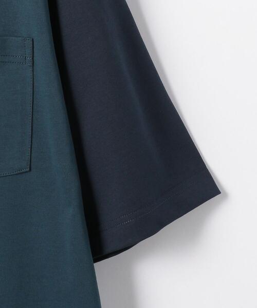 green label relaxing（グリーンレーベルリラクシング）の「＜green label relaxing＞Clean クレイジー クルーネック [Tシャツ]（Tシャツ/カットソー・メンズ・ホワイト/ダークグレー/ベージュ/ロイヤルブルー・MEDIUM/LARGE/SMALL/X-LARGE）」の14枚目の写真