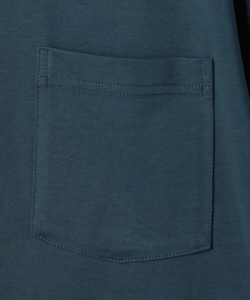 green label relaxing（グリーンレーベルリラクシング）の「＜green label relaxing＞Clean クレイジー クルーネック [Tシャツ]（Tシャツ/カットソー・メンズ・ホワイト/ダークグレー/ベージュ/ロイヤルブルー・MEDIUM/LARGE/SMALL/X-LARGE）」の19枚目の写真